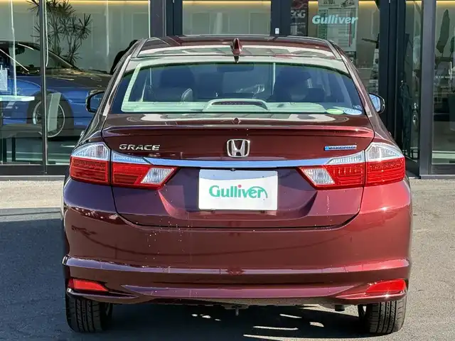ホンダ グレイス ハイブリッド EX 栃木県 2015(平27)年 9.4万km プレミアムディープロッソパール 純正ナビ/バックカメラ/ETC/ハーフレザーシート/シートヒーター/LEDヘッドライト/レーダーブレーキ/ワイパー熱線/ミラーヒーター/スマートキー×2