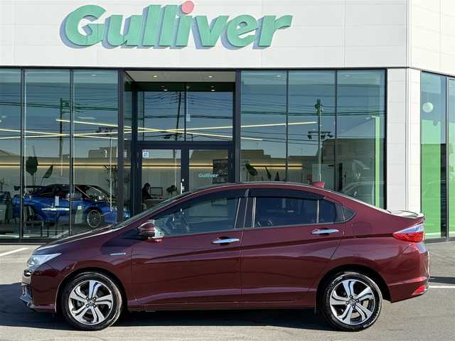 ホンダ グレイス ハイブリッド EX 栃木県 2015(平27)年 9.4万km プレミアムディープロッソパール 純正ナビ/バックカメラ/ETC/ハーフレザーシート/シートヒーター/LEDヘッドライト/レーダーブレーキ/ワイパー熱線/ミラーヒーター/スマートキー×2