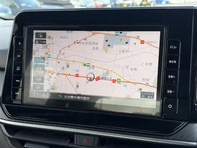 日産 ノート X 大分県 2021(令3)年 6.8万km オーロラフレアブルーパール ・純正ナビ(CD/DVD/BT/SD/USB)/・バックカメラ/・フルセグテレビ/・エマージェンシーブレーキ/・コーナーセンサー/・ドライブレコーダー/・テレビキャンセラー/・ドライブレコーダー/・ETC/・オートハイビーム/・オートホールド/・スマートキー/・プッシュスタートボタン