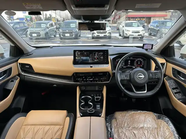 日産 エクストレイル G e－4ORCE 道南・函館 2023(令5)年 5.1万km ブリリアントホワイトパール /純正ナビ//フルセグTV//全周囲カメラ//ドライブレコーダー//クルーズコントロール//コーナーセンサー//シートヒーター//ハンドルヒーター//シートメモリー//オートブレーキホールド//レーンキープアシスト//ETC