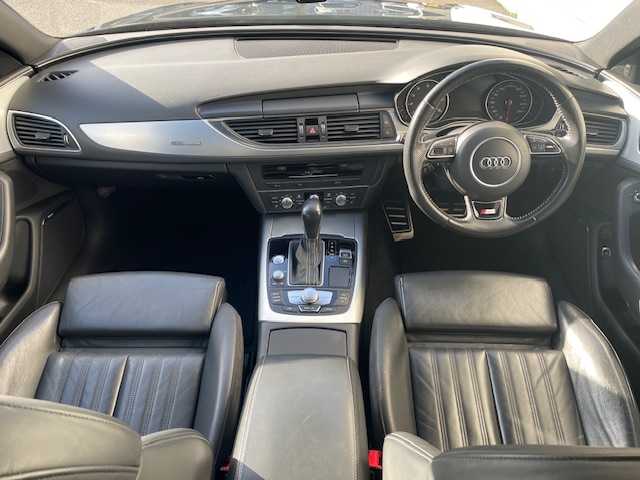 アウディ Ａ６ 2．0 TFSI クワトロSライン 青森県 2016(平28)年 7.7万km ミトスブラックメタリック ４WD/純正ナビ/バックカメラ/黒本革シート/D/N席パワーシート/D/N席シートヒーター/MTモード/パーキングセンサー/クルーズコントロール/スマートキー/LEDヘッドライト/19インチ純正アルミホイール/保証書/取扱説明書