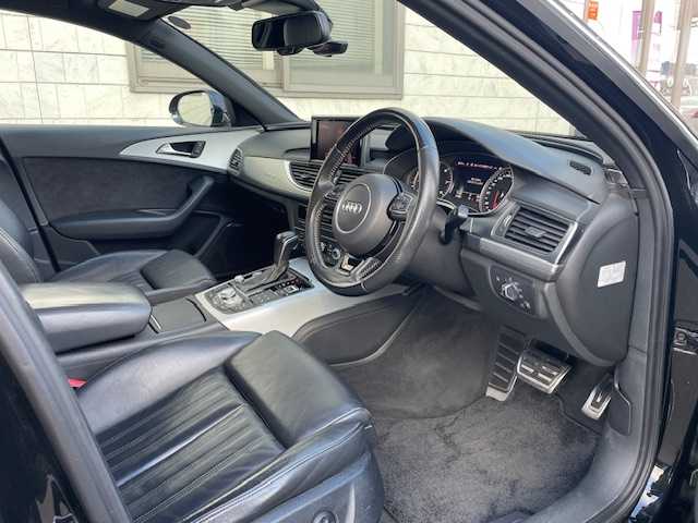 アウディ Ａ６ 2．0 TFSI クワトロSライン 青森県 2016(平28)年 7.7万km ミトスブラックメタリック ４WD/純正ナビ/バックカメラ/黒本革シート/D/N席パワーシート/D/N席シートヒーター/MTモード/パーキングセンサー/クルーズコントロール/スマートキー/LEDヘッドライト/19インチ純正アルミホイール/保証書/取扱説明書