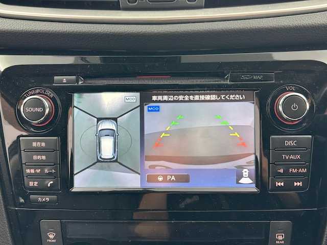 日産 エクストレイル 20X エマージェンシーブレーキ 愛知県 2015(平27)年 7.6万km 黒 純正ナビ　/（TV/BT/CD/DVD）　/クルーズコントロール　/全方位モニター　　/ブラインドスポットモニター　/衝突軽減システム　/レーンキープアシスト　/コーナーセンサー　/電動リアゲート　/シートヒーター/ドライブレコーダー　/ETC/純正AW　