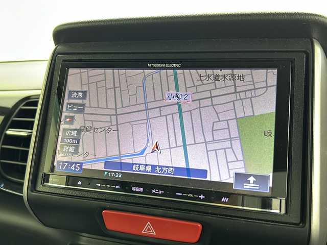ホンダ Ｎ ＢＯＸ カスタム G 岐阜県 2015(平27)年 7.6万km プレミアムホワイトパール SDナビ　NR-MZ33/CD/DVD/Bluetooth/ワンセグTV/バックモニター/両側パワースライドドア/シティブレーキアクティブシステム/ステアリングスイッチ/電動格納ミラー/オートHIDヘッドライト