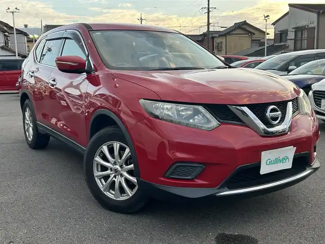 日産 エクストレイル 20X 愛知県 2015(平27)年 13.4万km バーニングレッド スマートキー/プッシュスタート/純正8インチナビ/フルセグTV/BT/バックカメラ/ETC/コーナリングスタビリティアシスト/アクティブエンジンブレーキ/アイドリングストップ/ハーフレザーシート/前席シートヒーター /純正フロアマット/純正ドアバイザー/取説、保証書