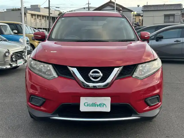 日産 エクストレイル 20X 愛知県 2015(平27)年 13.4万km バーニングレッド スマートキー/プッシュスタート/純正8インチナビ/フルセグTV/BT/バックカメラ/ETC/コーナリングスタビリティアシスト/アクティブエンジンブレーキ/アイドリングストップ/ハーフレザーシート/前席シートヒーター /純正フロアマット/純正ドアバイザー/取説、保証書