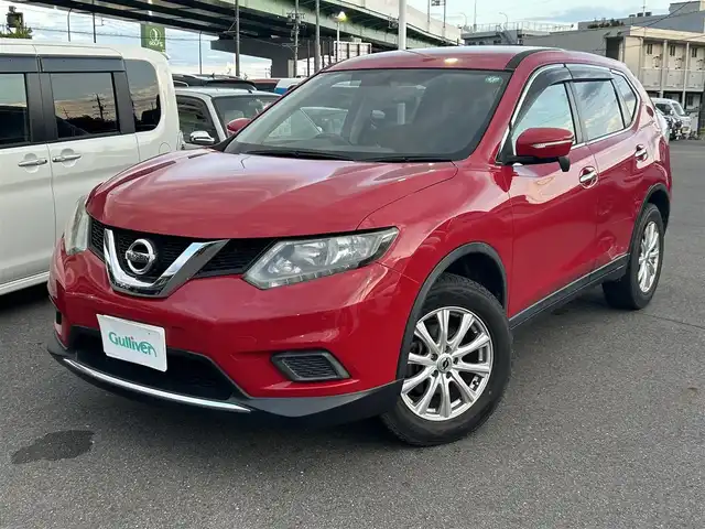 日産 エクストレイル 20X 愛知県 2015(平27)年 13.4万km バーニングレッド スマートキー/プッシュスタート/純正8インチナビ/フルセグTV/BT/バックカメラ/ETC/コーナリングスタビリティアシスト/アクティブエンジンブレーキ/アイドリングストップ/ハーフレザーシート/前席シートヒーター /純正フロアマット/純正ドアバイザー/取説、保証書