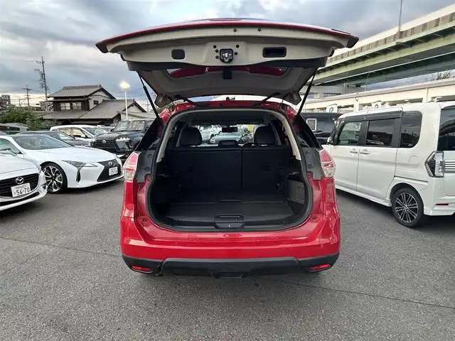 日産 エクストレイル 20X 愛知県 2015(平27)年 13.4万km バーニングレッド スマートキー/プッシュスタート/純正8インチナビ/フルセグTV/BT/バックカメラ/ETC/コーナリングスタビリティアシスト/アクティブエンジンブレーキ/アイドリングストップ/ハーフレザーシート/前席シートヒーター /純正フロアマット/純正ドアバイザー/取説、保証書