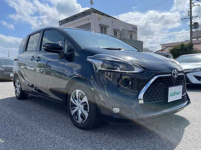 トヨタ シエンタ G クエロ 沖縄県 2022(令4)年 3.3万km ブラックマイカ 純正ナビ/（ＡＭ／ＦＭ／ＣＤ／ＤＶＤ／ＢＴ）　/バックカメラ　/両側パワースライドドア /ETC 　/ＬＥＤライト　/オートハイビーム　/ハーフレザーシート　/クリアランスソナー　/スマートキー