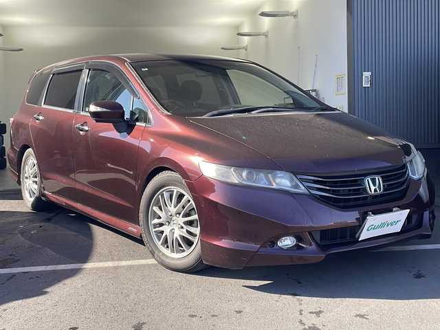 ホンダ オデッセイ M エアロパッケージ 栃木県 2010(平22)年 16.3万km ディープボルドーパール ワンオーナー/純正HDDナビ/フルセグTV/CD/DVD/FM/AM/USB/バックカメラ/ETC/純正フロアマット/純正16インチアルミホイール/ドアバイザー/リモコンキー×2本