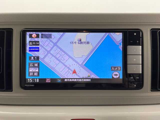 ダイハツ ミラ トコット G SA Ⅲ 鹿児島県 2018(平30)年 5万km プラムブラウンクリスタルマイカ 純正ナビ【NSZN-W68D】/フルセグテレビ/Bluetoothオーディオ/FM/AM/CD/DVD/ドライブレコーダー/シートヒーター/オートハイビーム/スペアキー/ドアバイザー/前後コーナーセンサー/プッシュスタート/スマートキー/全方位カメラ