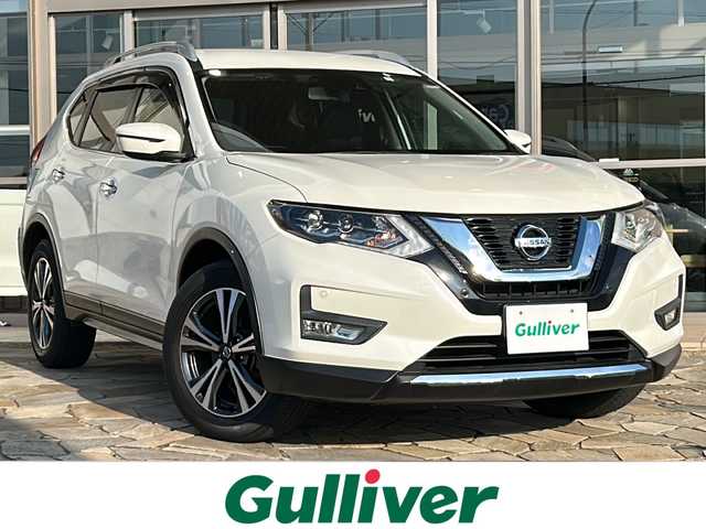 日産 エクストレイル 20X 静岡県 2018(平30)年 5.1万km ブリリアントホワイトパール 純正ナビ/・iPod/・SD/・FM/AM/・フルセグTV/・WALKMAN/USB/・MUSIC STOCKER/・CD/DVD/Blu-ray/・Bluetooth/主要装備/・バックカメラ/・ETC/・コーナーセンサー/・エマージェンシーブレーキ/・パーキングアシスト/・4×4-i/・パワーバックドア/・アイドリングストップ/・ヒルディセントコントロール/・ヒーテッドドアミラー/・フォグランプ