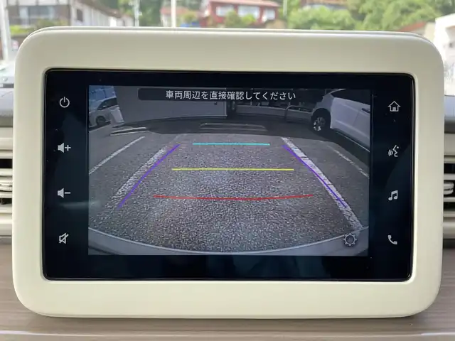 スズキ ラパン X 岐阜県 2024(令6)年 0.2万km ピュアホワイトP ワンオーナー/4WD/純正ディスプレイオーディオ/【Bluetooth．AM/FMラジオ】/バックカメラ/スマートキー/ETC/ドライブレコーダー/ベンチシート/シートヒーター/純正フロアマット/純正アルミホイール/コーナーセンサー/オートライト/横滑り防止装置/レーンキープアシスト/衝突被害軽減ブレーキ/盗難防止装置/保証書/取扱説明書