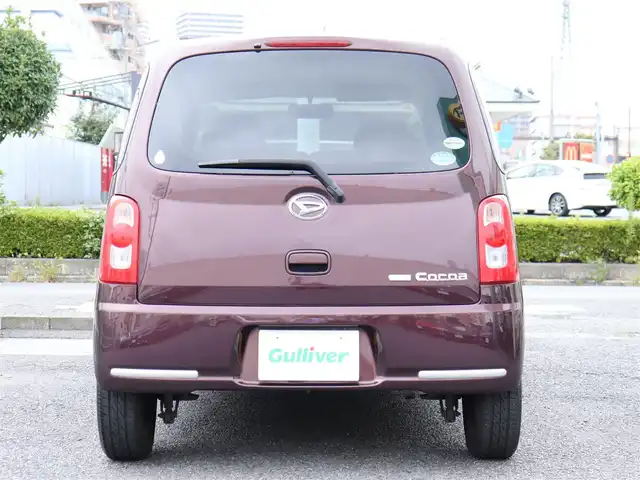 ダイハツ ミラ ココア プラスX 神奈川県 2010(平22)年 5.1万km プラムブラウンクリスタルマイカ ルーフレール/純正フロアマット/ドアバイザー/純正ヘッドライト/保証書/取説/スペアキー/記録簿(H25/27/29/R1/3/5)