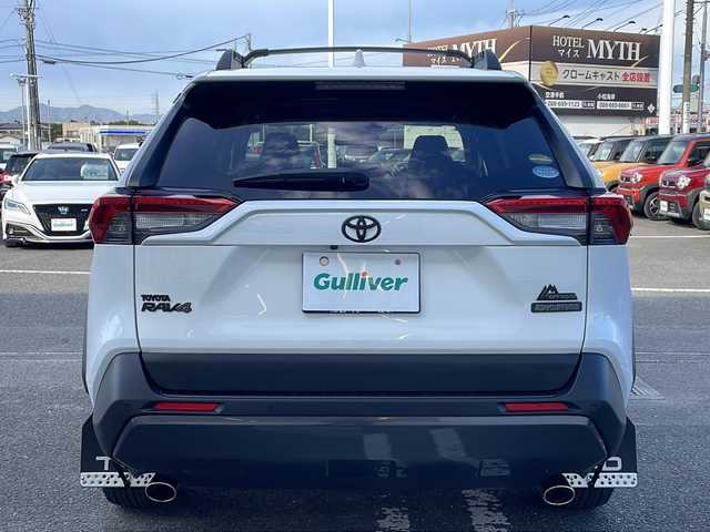 トヨタ ＲＡＶ４ アドベンチャー オフロードPKG 徳島県 2020(令2)年 4.7万km スーパーホワイトⅡ 純正HDDナビ/（フルセグ/DISC/USB/BT）/全方位カメラ/追従式クルーズコントロール/ブラインドスポットモニター/パーキングアシスト/ステアリングヒーター/前席シートヒーター/前席エアーシート/合皮シート/ビルトインETC/純正18インチアルミホイール/純正フロアマット