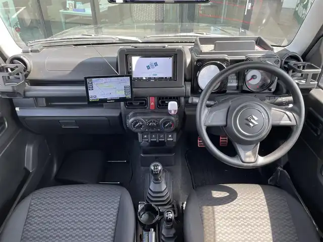スズキ ジムニー XG 新潟県 2020(令2)年 1.6万km ミディアムグレーメタリック 冬タイヤ積載/社外オーディオ/バックカメラ/ビルトインETC/リフト2インチアップ/社外デジタルインナーミラー/社外フォグ/社外ダンパー/社外バンパー前後/社外キャリア/HKSマフラー/純正16インチAW
