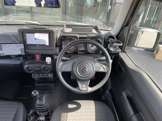 スズキ ジムニー XG 新潟県 2020(令2)年 1.6万km ミディアムグレーメタリック 冬タイヤ積載/社外オーディオ/バックカメラ/ビルトインETC/リフト2インチアップ/社外デジタルインナーミラー/社外フォグ/社外ダンパー/社外バンパー前後/社外キャリア/HKSマフラー/純正16インチAW