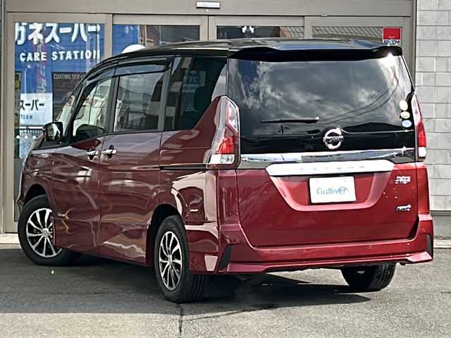 日産 セレナ ハイウェイスター 岩手県 2017(平29)年 6.1万km マルーンレッド 2トーン ４WD/ワンオーナー　/全方位カメラ　/純正ナビＭＭ５１６Ｄ０－Ｌ　/純正フリップダウンモニター１(リモコン有)　/両側電動スライドドア　/フルセグTV/ＥＴＣ　/クルーズコントロール　/バックカメラ　/ナビステアリングスイッチ /オートライト /純正エンジンスターター/スマートキー×2/純正AW冬タイヤ5分山積込み/(195/65/R15　2023年製）/横滑り防止装置/衝突軽減装置/ドアバイザー/フロアマット/アイドリングストップ/保証書　取説　ナビ取説