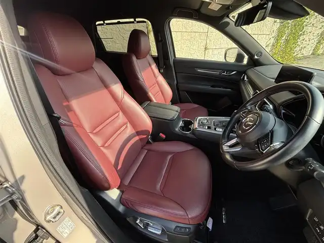 マツダ ＣＸ－８ 25S Lパッケージ 長崎県 2021(令3)年 2.5万km プラチナクォーツメタリック 純正ディスプレイオーディオ/全方位カメラ/衝突軽減システム/BOSEサウンドシステム/レーンアシスト/ブラインドスポットモニター/レーダークルーズ/ETC/レザーシート/パワーシート/シートヒーター/エアシート/ヘッドアップディスプレイ/ステアリングスイッチ/置くだけ充電/オートライト/ルーフレール/純正19インチAW