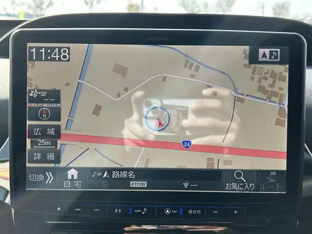 トヨタ プリウス S 和歌山県 2018(平30)年 7.2万km ホワイトパールクリスタルシャイン モデリスタ風エアロパーツ/アルパインナビ/フルセグTV/バックカメラ/デジタルインナーミラー/HDMI/横滑り防止/純正フロアマット/ETC/LEDヘッドライト/オートライト