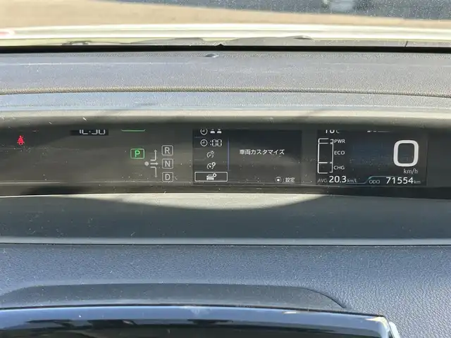 トヨタ プリウス S 和歌山県 2018(平30)年 7.2万km ホワイトパールクリスタルシャイン モデリスタ風エアロパーツ/アルパインナビ/フルセグTV/バックカメラ/デジタルインナーミラー/HDMI/横滑り防止/純正フロアマット/ETC/LEDヘッドライト/オートライト