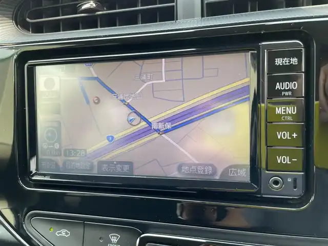 トヨタ アクア S スタイルブラック 石川県 2018(平30)年 7.3万km ダークブルーマイカ 純正メモリーナビ/純正CD/ワンセグTV/バックカメラ/ETC/トヨタセーフティセンス/スマートキー/プッシュスタート/電動ミラー/オートエアコン/オートライト