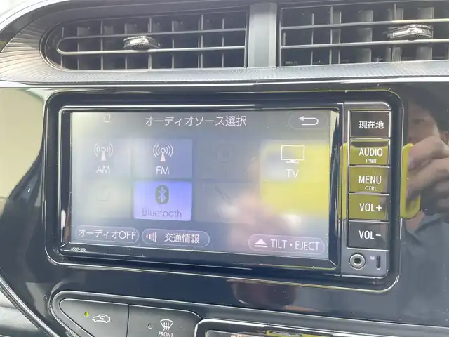 トヨタ アクア S スタイルブラック 石川県 2018(平30)年 7.3万km ダークブルーマイカ 純正メモリーナビ/純正CD/ワンセグTV/バックカメラ/ETC/トヨタセーフティセンス/スマートキー/プッシュスタート/電動ミラー/オートエアコン/オートライト