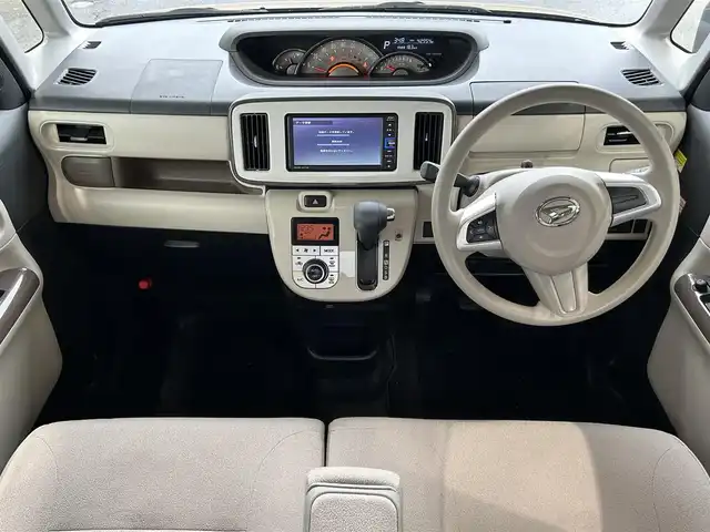 ダイハツ ムーヴ キャンバス G メイクアップ リミテッド　SAⅢ 新潟県 2021(令3)年 4.3万km ナチュラルベージュマイカM ワンオーナー/全方位カメラ/ETC/メモリナビ/フルセグテレビ/バックカメラ/ドアバイザー/プッシュスタート/両側パワースライドドア/夏タイヤ車載