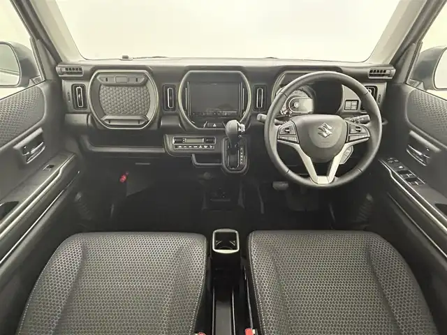 スズキ ハスラー タフワイルド 熊本県 2024(令6)年 0.1万km スチールシルバーM 8インチナビ/・FM/AM/Bluetooth/フルセグ/CD/DVD/バックカメラ/ブロックタイヤ/シートヒーター/スズキセーフティーサポート/・ディアルカメラブレーキサポート/・車線逸脱警報/抑制機能/・アダプティブクルーズコントロール/・ハイビームアシスト/・バックソナー/LEDヘッドライト/純正15インチアルミ/フロアマット/スマートキー2本