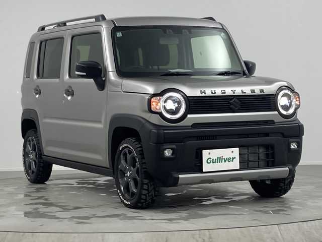 スズキ ハスラー タフワイルド 熊本県 2024(令6)年 0.1万km スチールシルバーM 8インチナビ/・FM/AM/Bluetooth/フルセグ/CD/DVD/バックカメラ/ブロックタイヤ/シートヒーター/スズキセーフティーサポート/・ディアルカメラブレーキサポート/・車線逸脱警報/抑制機能/・アダプティブクルーズコントロール/・ハイビームアシスト/・バックソナー/LEDヘッドライト/純正15インチアルミ/フロアマット/スマートキー2本