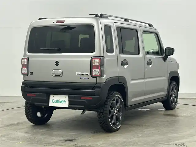 スズキ ハスラー タフワイルド 熊本県 2024(令6)年 0.1万km スチールシルバーM 8インチナビ/・FM/AM/Bluetooth/フルセグ/CD/DVD/バックカメラ/ブロックタイヤ/シートヒーター/スズキセーフティーサポート/・ディアルカメラブレーキサポート/・車線逸脱警報/抑制機能/・アダプティブクルーズコントロール/・ハイビームアシスト/・バックソナー/LEDヘッドライト/純正15インチアルミ/フロアマット/スマートキー2本