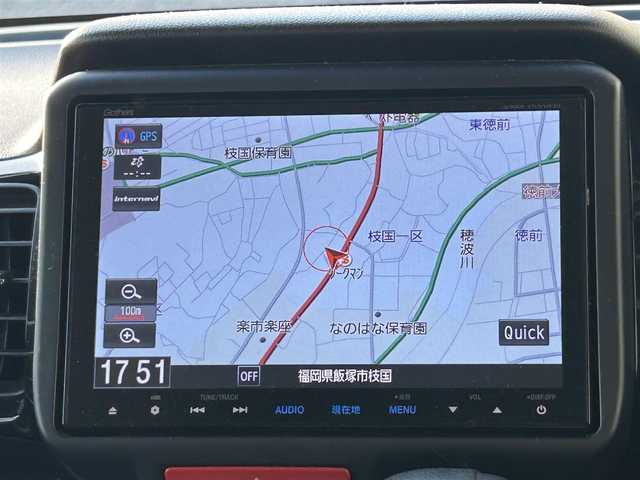 ホンダ Ｎ ＢＯＸ カスタム G ターボ Lパッケージ 福岡県 2015(平27)年 9.1万km スマートブラック ・純正ナビ【VXM-155VFEi】/-フルセグTV/BT/CD/DVD/FM/AM/SD/USB/・バックカメラ/・両側パワースライドドア/・社外アルミ14インチ/・純正フロアマット/・パドルシフト/・クルーズコントロール/・ドアバイザー/・ウィンカーミラー/・電動格納ミラー/・ETC/・ステアリングリモコン/・オートライト