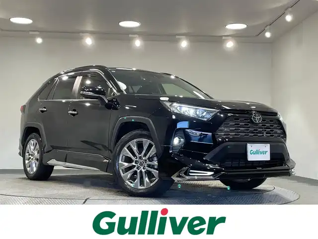 トヨタ ＲＡＶ４ G Zパッケージ 愛知県 2019(令1)年 5.3万km アティチュードブラックマイカ 純正９インチナビ　/(FM/AM/SD/Bluetooth/DISC/フルセグTV/USB/HDMI)/サンルーフ　/モデリスタフルエアロ　/トヨタセーフティセンス　/　　-プリクラッシュセーフティ/　　-レーダークルーズコントロール/　　-レーントレーニングアシスト/　　-オートマチックハイビーム/　　-ロードサインアシスト/シートヒーター　/ビルトインＥＴＣ　/デジタルインナーミラー　/ブラインドスポットモニター　/バックカメラ　/ルーフレール　/ＬＥＤヘッドライト/ＬＥＤフォグランプ/ステアリングヒーター/パワーシート（D席メモリ有）/ダウンヒルアシスト/ドライブレコーダー/ＨＤＭＩ/USB端子/純正フロアマット
