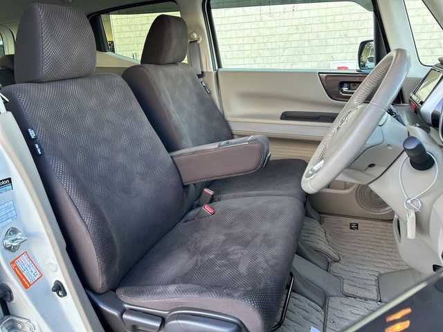 ホンダ Ｎ ＢＯＸ スラッシュ G・L ノヴァカントリースタイル 長野県 2019(平31)年 6.5万km プラチナホワイトパール ・社外7インチメモリーナビゲーション/CD DVD フルセグTV Bluetooth/・バックカメラ/・ビルトインETC/・ワンオーナー/・ステアリングヒーター/・シートヒーター(D/N)/・オートライト/・HIDヘッドライト/・ウィンカーミラー/・電動格納ミラー/・スマートキー/・エンジンプッシュスタート