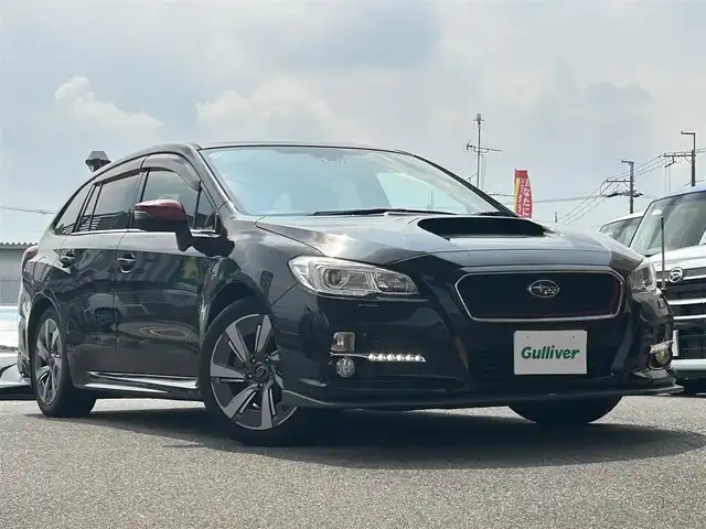 スバル レヴォーグ 1．6GT アイサイト 奈良県 2014(平26)年 3.5万km クリスタルブラックシリカ 1オーナー/STiフロントエアロ/4WD/純正ディーラーナビ(CN-R300D)/BT/TV/DVD/CD/USB/iPod//衝突軽減システム/レーンキープアシスト/追従式クルコン/横滑り防止装置/ドラレコ/ETC/レーダー探知機/フルフラットシート/パドルシフト/ステアリングスイッチ/保証書・取説・スペアキー付