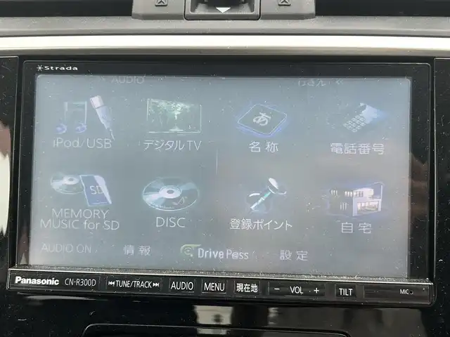 スバル レヴォーグ 1．6GT アイサイト 奈良県 2014(平26)年 3.5万km クリスタルブラックシリカ 1オーナー/STiフロントエアロ/4WD/純正ディーラーナビ(CN-R300D)/BT/TV/DVD/CD/USB/iPod//衝突軽減システム/レーンキープアシスト/追従式クルコン/横滑り防止装置/ドラレコ/ETC/レーダー探知機/フルフラットシート/パドルシフト/ステアリングスイッチ/保証書・取説・スペアキー付