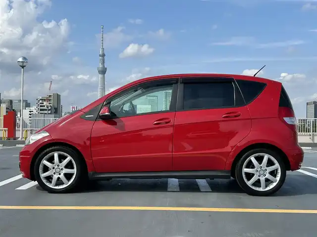メルセデス・ベンツ Ａ１７０ エディション10 東京都 2008(平20)年 4.3万km 赤 ディーラー車/純正１７インチアルミ/キーレス/ETC/Wエアバック/ABS/スペアキー１本/保証書/取説