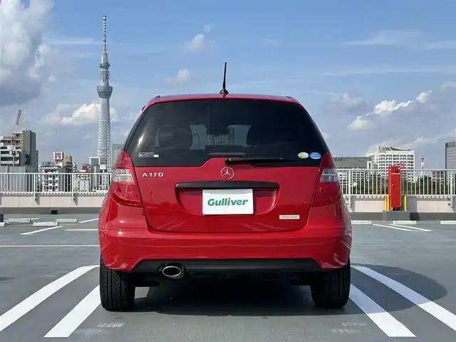 メルセデス・ベンツ Ａ１７０ エディション10 東京都 2008(平20)年 4.3万km 赤 ディーラー車/純正１７インチアルミ/キーレス/ETC/Wエアバック/ABS/スペアキー１本/保証書/取説