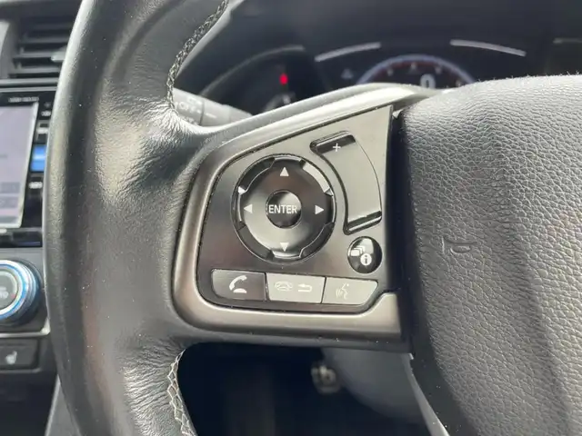 ホンダ シビック ハッチバック ホンダセンシング 岩手県 2019(平31)年 12.7万km プレミアムクリスタルブルークリスタル HONDA SENSING/(CMBS・LKA・ACC・LKAS・オートハイビーム)/6速MT/純正ナビTV/D/Nシートヒーター/ワンオーナー/ブレーキホールド/純正OPテールゲートスポイラー/デポレーシングブーストメーター/SPOONシフトノブ/社外17インチアルミ/(フロント：5次元 INPERIO リア：クリムゾン リネアスポーツ)/ロッソモデオマフラー/ブラックエンブレム(メーカーOP)/USサイドマーカー/Raysホイールナット/ZERO1000 エアクリーナー/シエクル ブローオフジェット/灯火類LED交換済/RSR TI‐2000 ダウンサス/SPOONシートベルトカバー/タイヤ前輪サマー 後輪スタッドレス