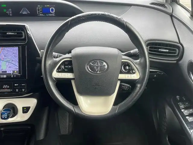 トヨタ プリウス S 愛知県 2016(平28)年 15.4万km アティチュードブラックマイカ /当店買取//社外8インチナビAVIC-RL05//地デジ/CD/DVD/USB/ Bluetooth/ipod//バックカメラ//PCS/LDA/TRC/レーダークルーズコントロール//ビルトインETC//革巻きステアリング//ISOFIX//LEDヘッド/AHB/Aライト//スマートキー