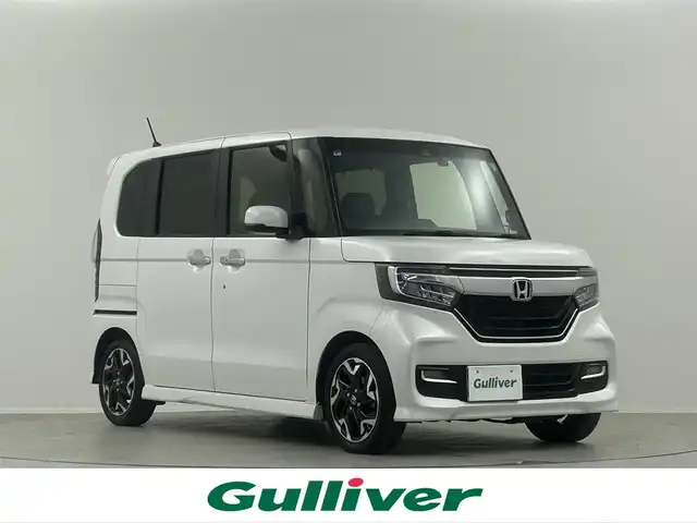 ホンダ Ｎ ＢＯＸ カスタム G L ターボ ホンダセンシング 埼玉県 2019(令1)年 2.7万km プラチナホワイトパール 純正８型ナビ　バックカメラ　両側電動パワースライドドア ビルトインＥＴＣ　禁煙　衝突被害軽減　ＬＥＤ　ドラレコ　メモリーナビ　レーダークルコン　コーナーセンサー　レーンアシスト　純正１５ＡＷ フルセグ プッシュスタート