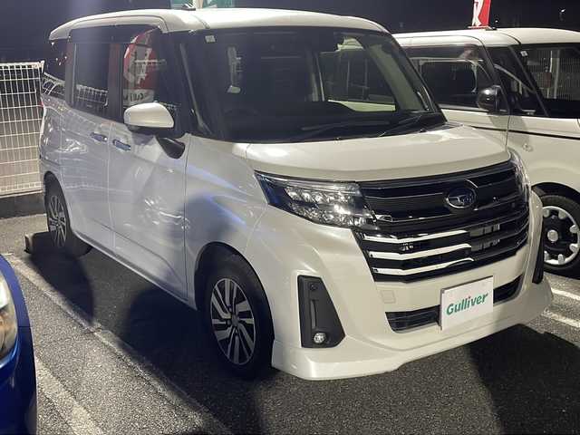 スバル ジャスティ 山口県 2021(令3)年 7.2万km パールホワイトⅢ ワンオーナー　/両側パワースライドドア　/全方位カメラ　/ＡＬＰＡＩＮＥナビ　/AM/FM/CD/DVD/Bluetooth/フルセグTV/前後コーナーセンサー　/前席シートヒーター　/ＬＥＤヘッドライト　/純正フロアマット　/オートクルーズコントロール　/スペアキー　/ドラレコ