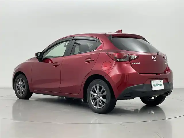 マツダ デミオ 15Sツーリング 熊本県 2018(平30)年 3.8万km ソウルレッドクリスタルM 純正ナビ（ＣＤ・ＤＶＤ・フルセグ・ＢＴ・ＡＵＸ・ＵＳＢ）/全周囲カメラ　/前後ドライブレコーダー　/ＥＴＣ　/前席シートヒーター　/前後クリアランスソナー　/衝突軽減ブレーキ　/レーンキープアシスト　/横滑り防止/ブラインドスポットモニター/純正フロアマット/純正１５インチAW/オートライト/LEDヘッドライト/スマートキー/プッシュスタート/保証書/取扱説明書