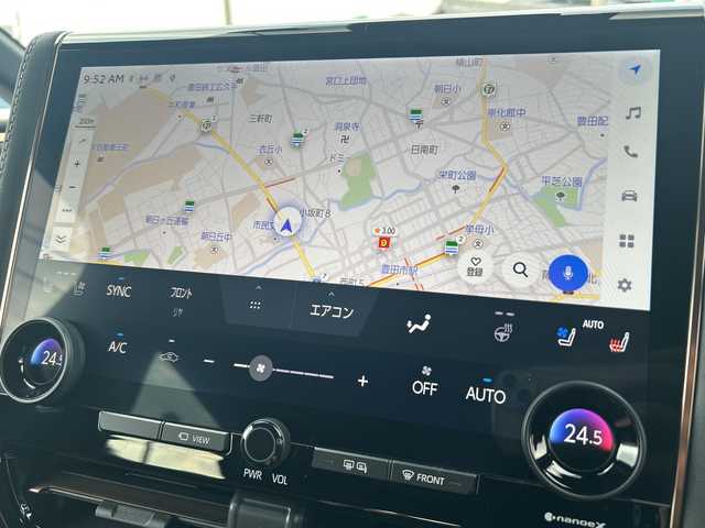 トヨタ アルファード Z 愛知県 2024(令6)年 1.4万km ブラック ・禁煙車/・ワンオーナー/・１４インチHDディスプレイ/・ナビ付き/フルセグTV/・左右独立ムーンルーフ/・黒革シート/・デジタルインナーミラー/・ビルトインETC2.0/・パノラミックビュー/・前後ドライブレコーダー/・トヨタセーフティセンス/・両側パワスラ/・パワーバックドア/・クリアランスソナー/・LEDオートライト/・ステアヒーター/・ステアスイッチ/・純正１８インチアルミ/・BSM/RCTA/PKSB/・前席ヒーター/ベンチレーション/・電動格納ミラーウインカー/・置くだけ充電/・純正フロアマット/・スペアタイヤ/・新車保証書/取扱説明書/・スペアキー