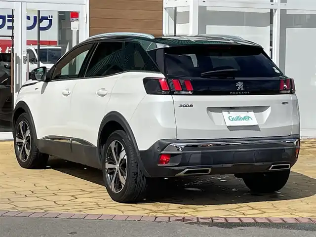 プジョー ３００８ GT ブルー HDi 宮崎県 2019(令1)年 6.5万km BLANC NACRE 純正ディスプレイオーディオ/USB/ETC/バックカメラ/サイドカメラ/クルーズコントロール/レーンキープアシスト/ブラインドスポットモニター/ステアリングスイッチ/トノカバー/パドルシフト/LEDヘッドライト