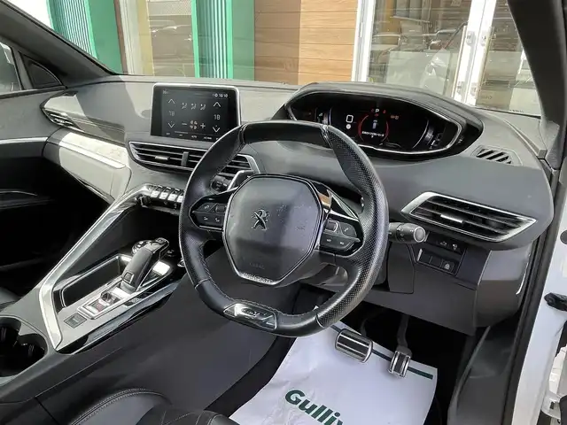 プジョー ３００８ GT ブルー HDi 宮崎県 2019(令1)年 6.5万km BLANC NACRE 純正ディスプレイオーディオ/USB/ETC/バックカメラ/サイドカメラ/クルーズコントロール/レーンキープアシスト/ブラインドスポットモニター/ステアリングスイッチ/トノカバー/パドルシフト/LEDヘッドライト