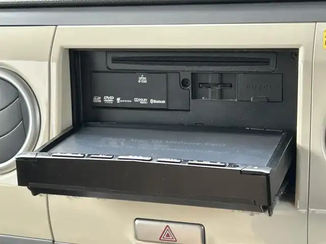 スズキ ラパン X 大阪府 2013(平25)年 5.3万km ベージュ 社外ナビ /・フルセグTV Bluetooth CD/DVD/バックカメラ /ETC  /アイドリングストップ /純正フロアマット /プッシュスタート /スマートキー /純正14インチスチール /ハロゲンヘッドライト/取説・保証書/スマートキー