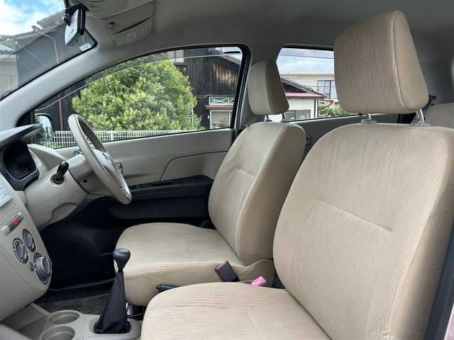 ダイハツ ミラ X スペシャル 福岡県 2015(平27)年 3.9万km ライトローズマイカメタリック ドアバイザー/盗難防止/純正フロアマット/リモコンキー/スペアキー/CD（AM、FM）/取り扱い説明書/記録簿
