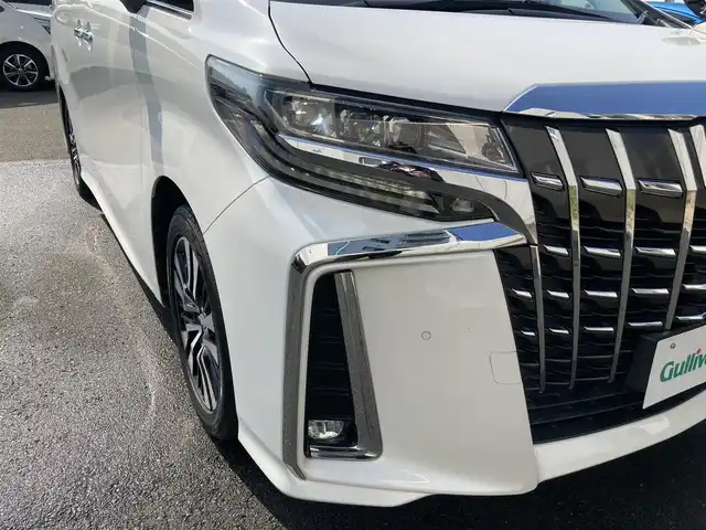 トヨタ アルファード S Cパッケージ 静岡県 2020(令2)年 7万km ホワイトパールクリスタルシャイン Toyota Safety Sense/純正メモリーナビ/　AM FM Bluetooth USB AppleCarPlay AndroidAuto/オプションCD・DVDプレイヤー/バックモニター/前方ドライブレコーダー/LEDオートヘッドランプ/シーケンシャルターンランプ/パワーシート(前席+2列目)/シートヒーター＆シートベンチレーション/両側パワースライドドア/前後方クリアランスソナー/純正18インチアルミホイール/ツインムーンルーフ/純正12.1インチフリップダウンモニター/ビルトインETC/ブラックレザーシート