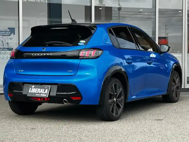 プジョー プジョー ２０８ GT 富山県 2021(令3)年 4.2万km 青 純正モニター/AM/FMラジオ/Bluetooth接続/App-conect/USB接続/バックカメラ/D/N席シートヒーター/前ドラレコ/ACC/ETC/オートエアコン/インテリジェントハイビーム/車線逸脱防止/盗難防止/オートロック